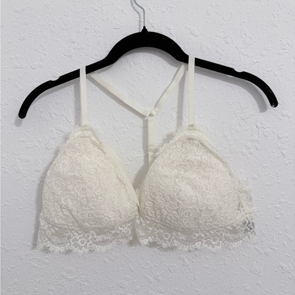 Aerie Lace Bralette in White